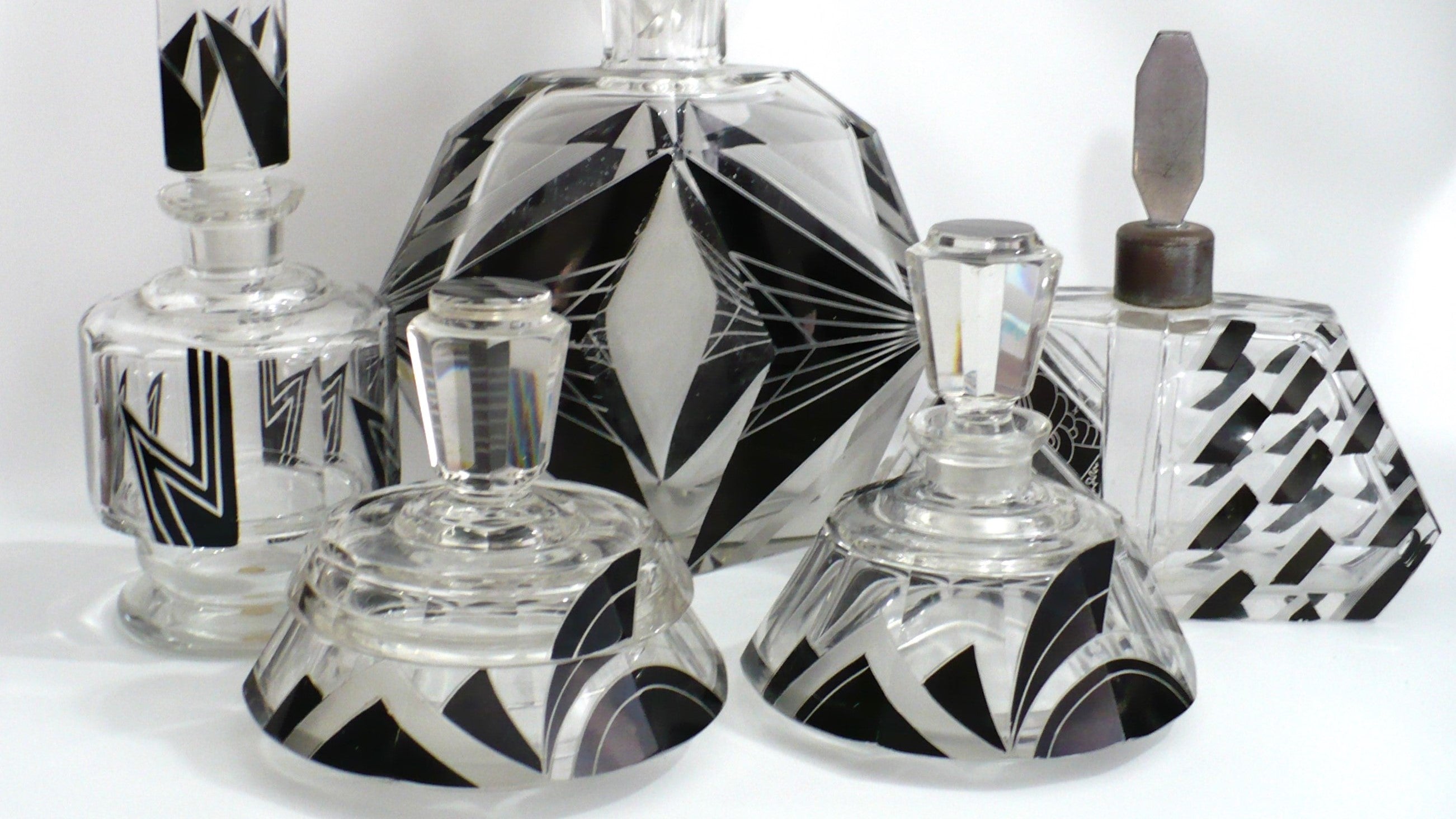 Karl Palda's Art Deco Delights: 1930s Bohemian Glass