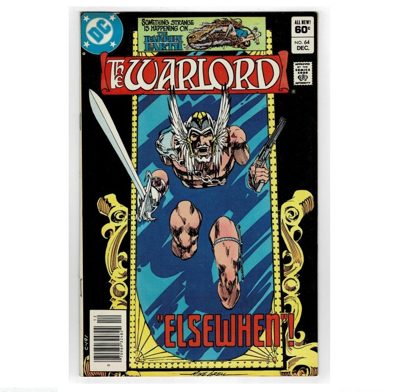 Warlord 64 Vol 7 Elsewhen! DC Comics 1982