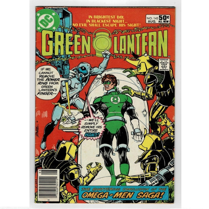 Green Lantern 143 Vol 19 Call Him Auron DC Comics 1981