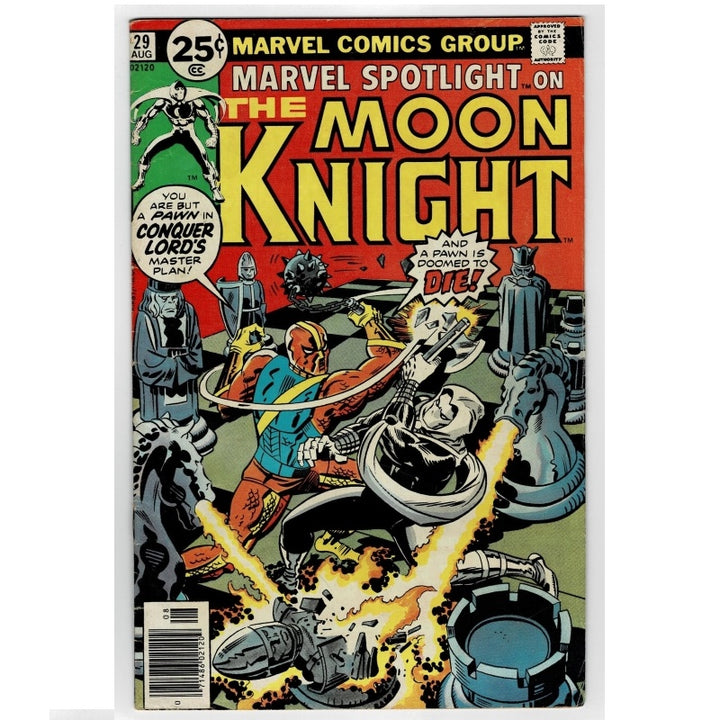 Moon Knight Marvel Spotlight 29 Deadly Gambit Comic 1976