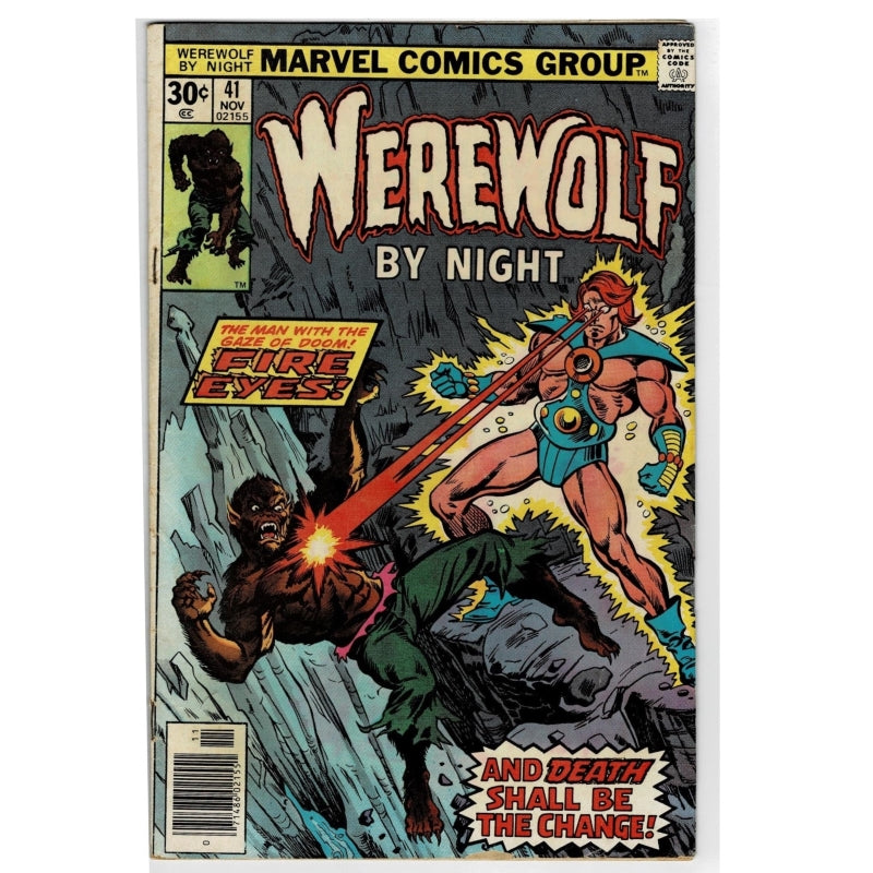 Werewolf By Night 41 Vol 1 Death Shall Be Change Marvel Comic 1976