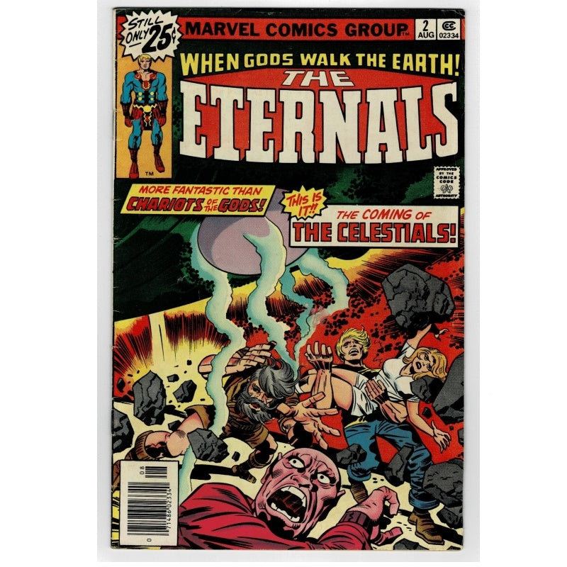 Eternals 2 Vol 1 The Celestials Marvel Comic 1976