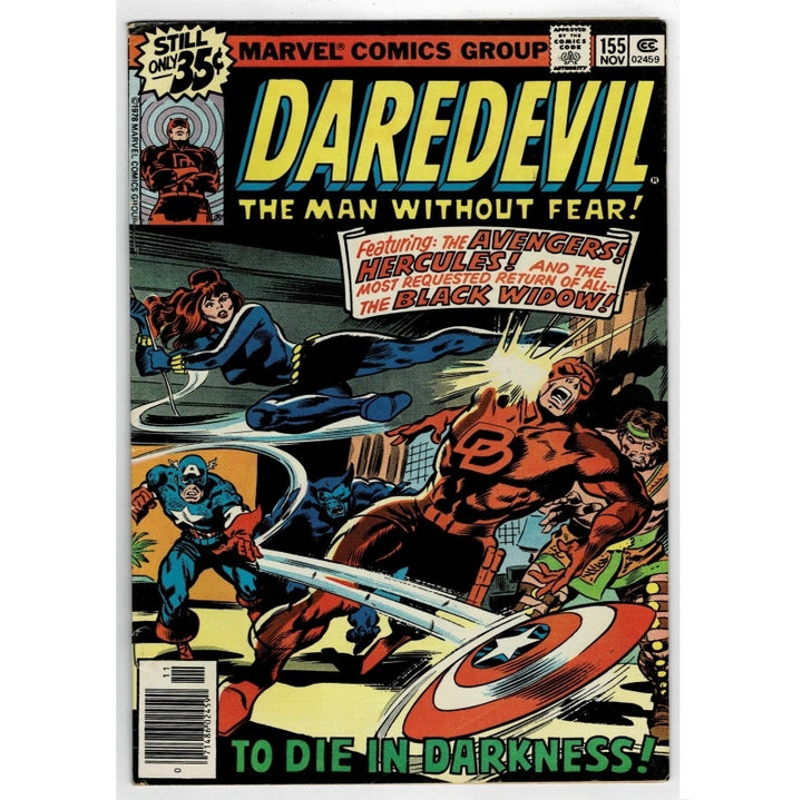 Daredevil 155 Vol 1 Man Without Fear Marvel Comic 1978