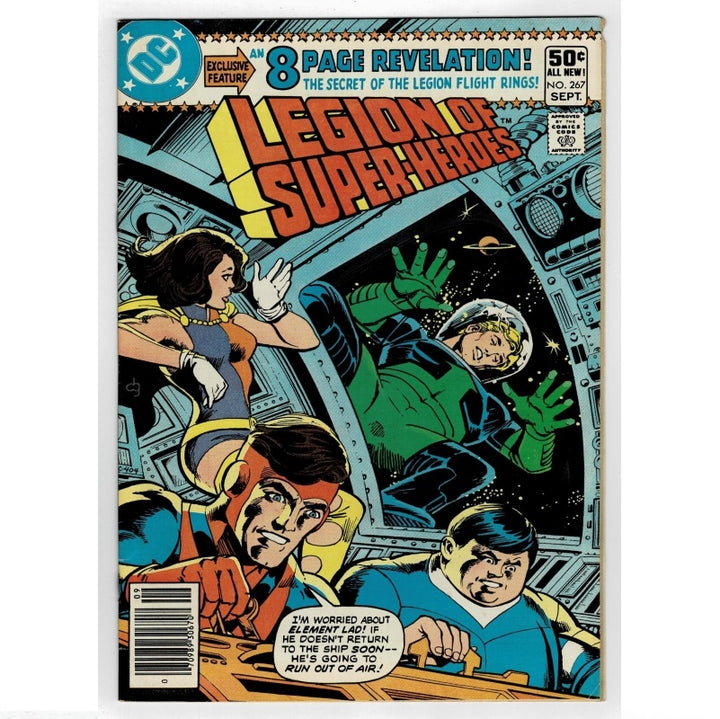 Legion Of Super-Heroes 267 Vol 32 To Bottle A Genie! DC Comics 1980