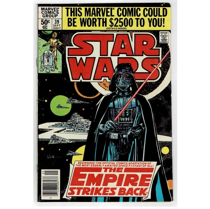 Star Wars 39 Vol 1 Empire Strikes Back Marvel Comic 1980