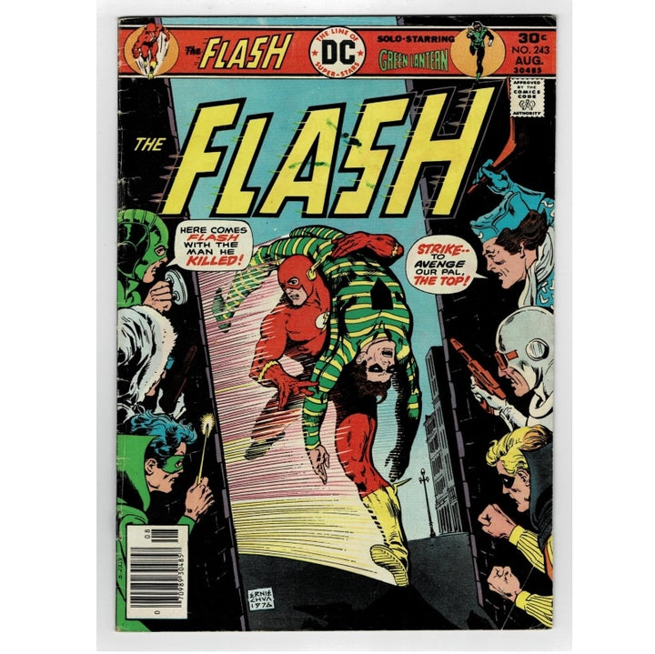 Flash 243 Vol 27 Rob Central City DC Comics 1976