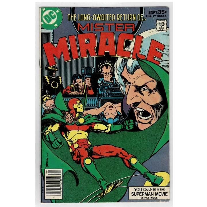 Mister Miracle 19 Vol 5 It's All In The Mine DC Comics 1977