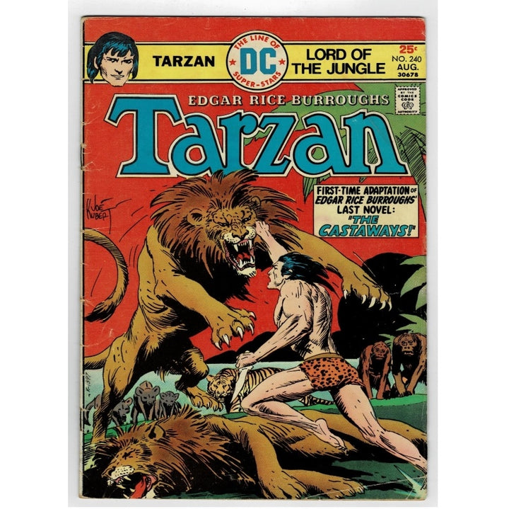 Tarzan 240 Vol 28 DC Comics 1975