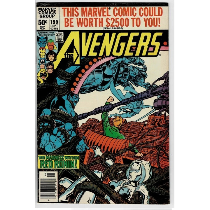 Avengers 199 Vol 1 Last Stand Long Island Marvel Comic 1980