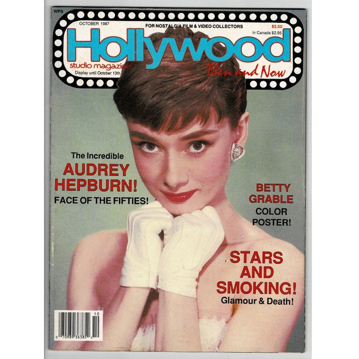 Audrey Hepburn Hollywood Then & Now 1987 Oct