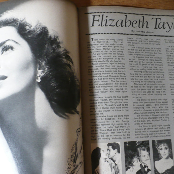 Liz James Dean Hollywood Then & Now 1987 Sep