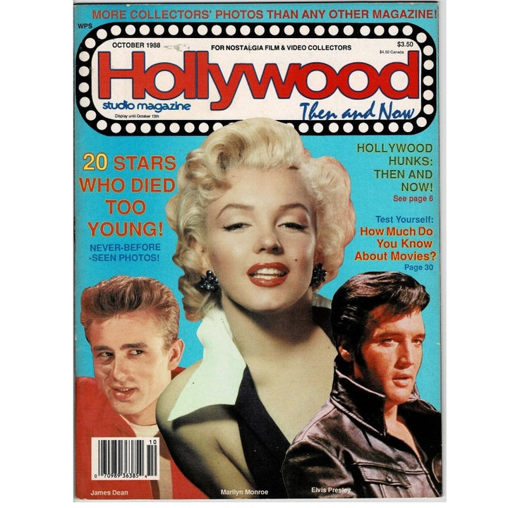 Marilyn Monroe Hollywood Then & Now 1988 Oct