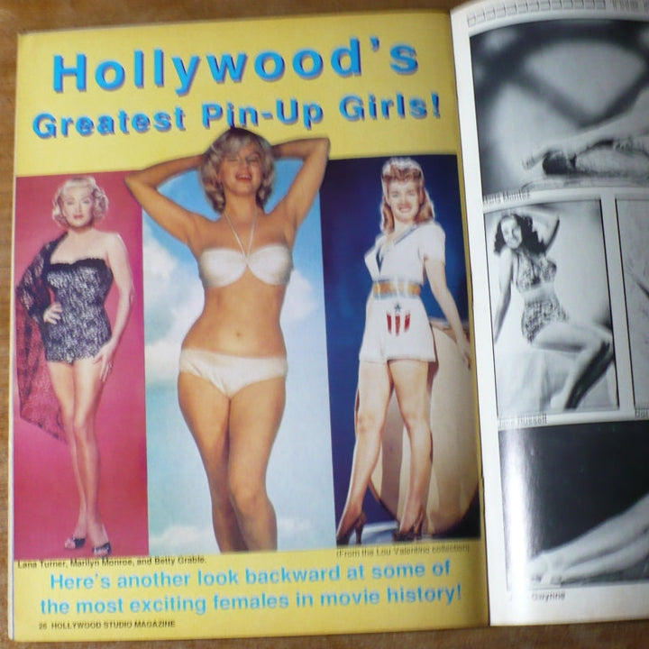 Ava Gardner Pin-up Girl Issue Hollywood Then & Now 1988 Dec