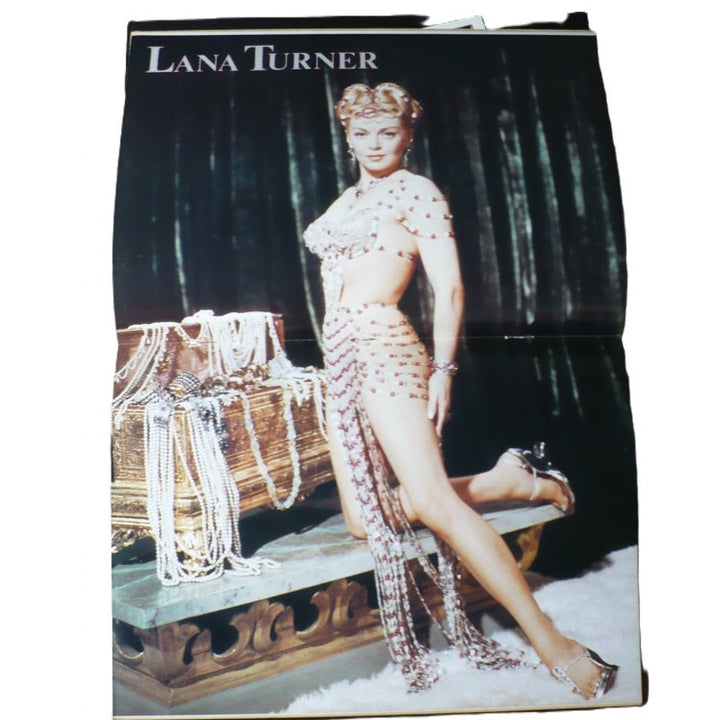 Lana Turner Centerfold Hollywood Then & Now 1988 Apr