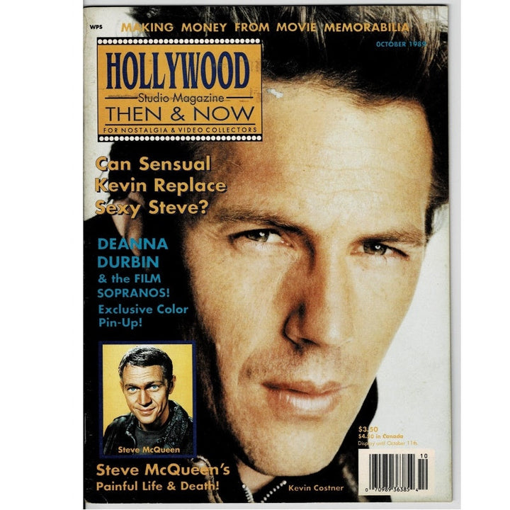 Kevin Costner Hollywood Then & Now 1989 October