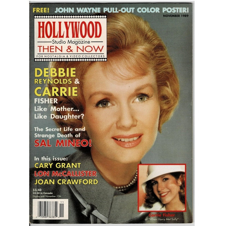 Debbie Reynolds Hollywood Then & Now 1989 Nov