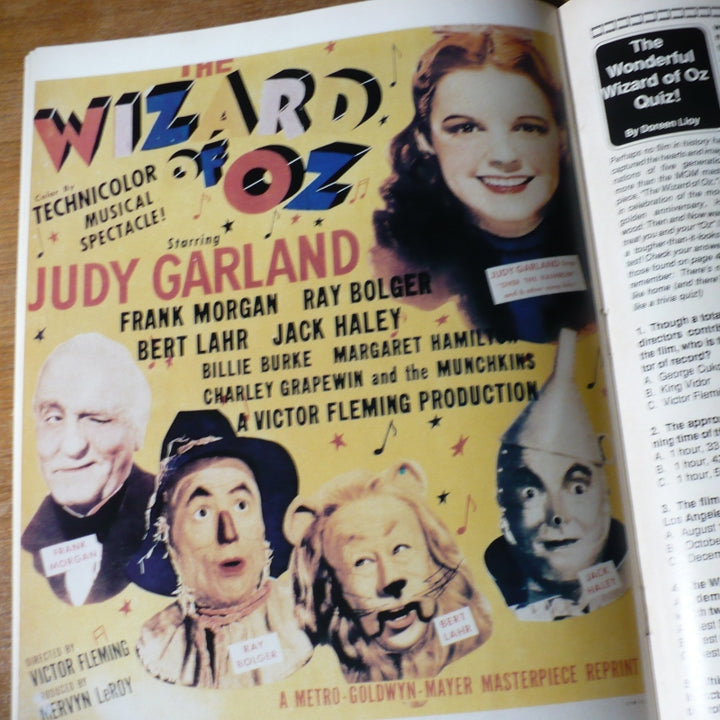 Wizard of Oz Centerfold Movie Poster