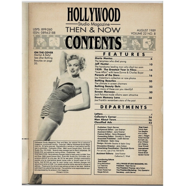 Rita Hayworth Pin-up Centerfold Poster