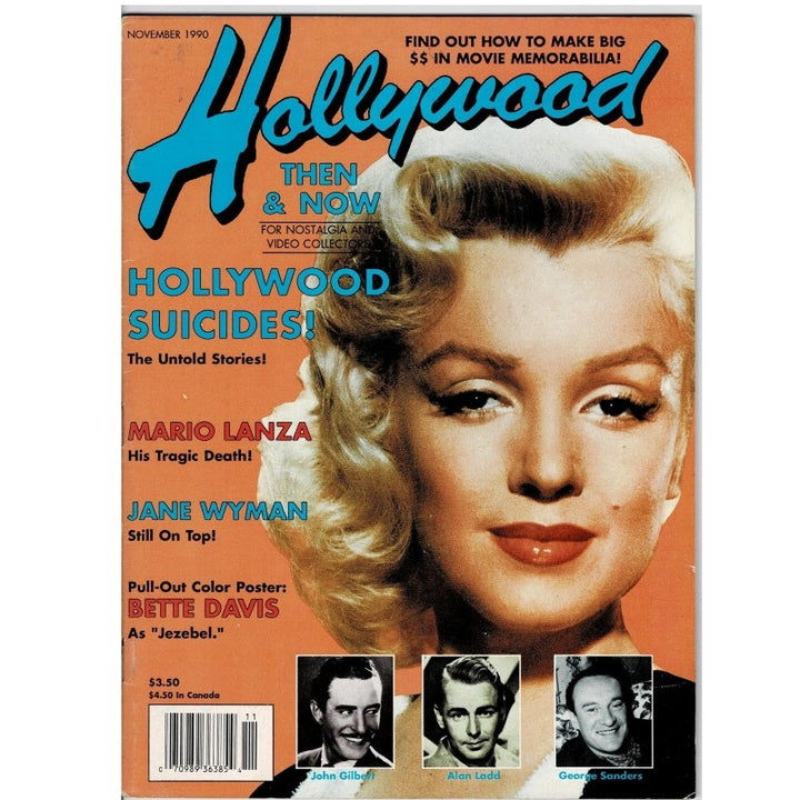 Marilyn Monroe Hollywood Then & Now 1990 Nov