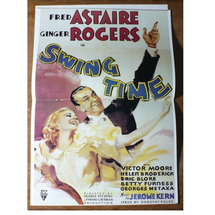 Fred Astaire Ginger Rogers Hollywood Then & Now 1990 Jul