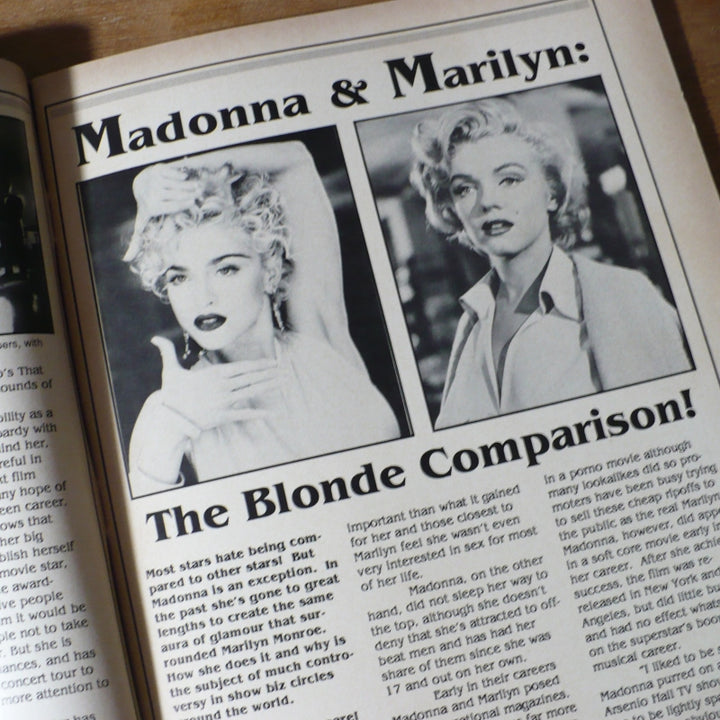 Marilyn & Madonna in Hollywood Then & Now 1990 Aug