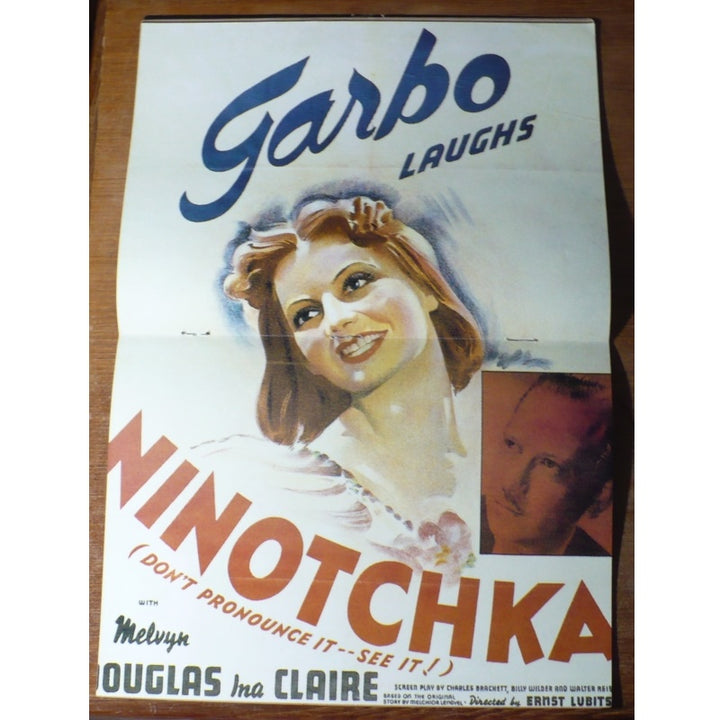 Garbo Ninotchka Centerfold Movie Poster