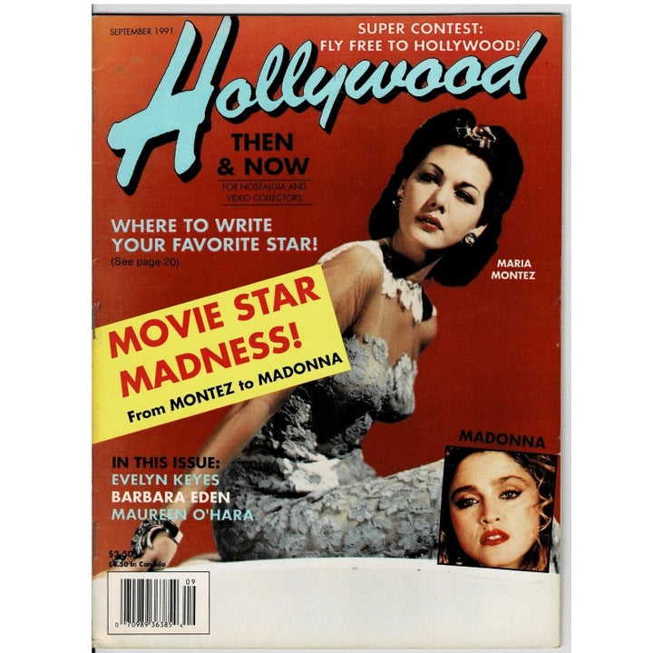 Maria Montez Madonna  Hollywood Then & Now 1991 Sept