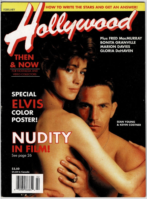 Nudity in Film Kevin Costner Hollywood Then & Now 1992 Jan