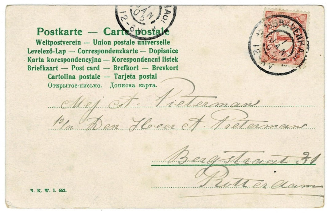 1905 Roadster Postcard