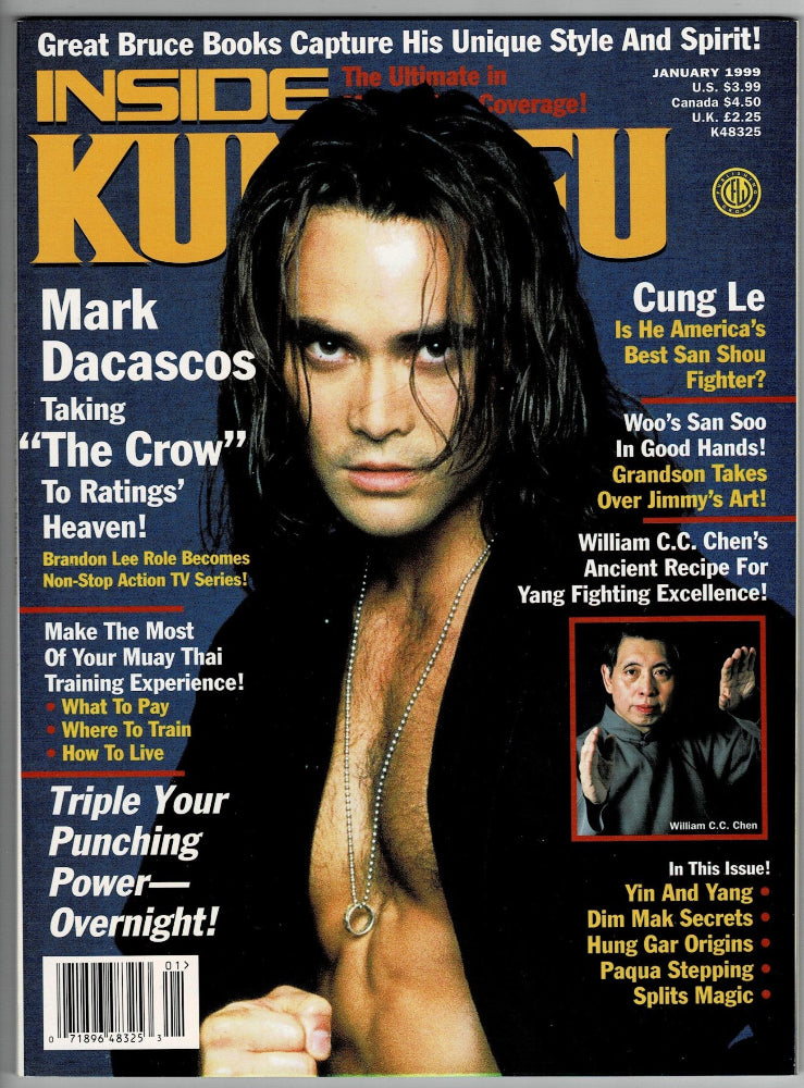 Inside Kung Fu The Crow Mark Dacascos Jan 1999.