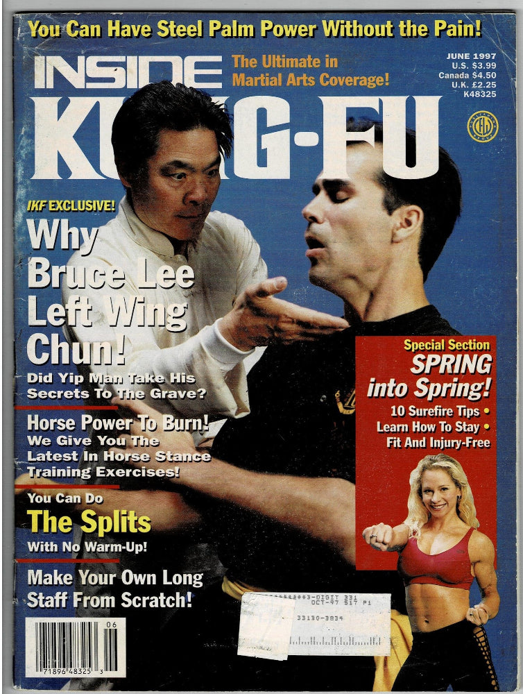 Inside Kung Fu William Cheung Bruce Lee June 1997.