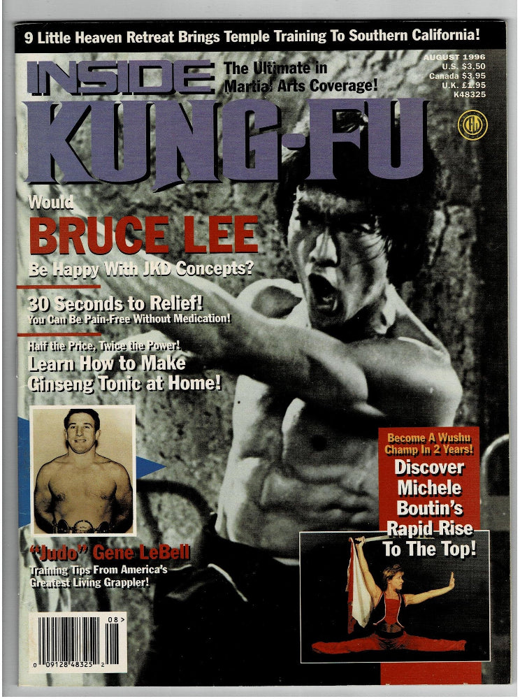 Inside Kung Fu Bruce Lee August 1996.