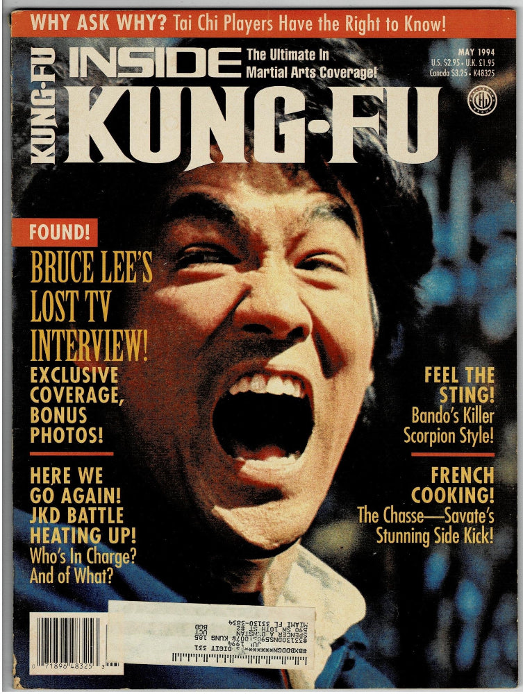 Inside Kung Fu Bruce Lee May 1994.