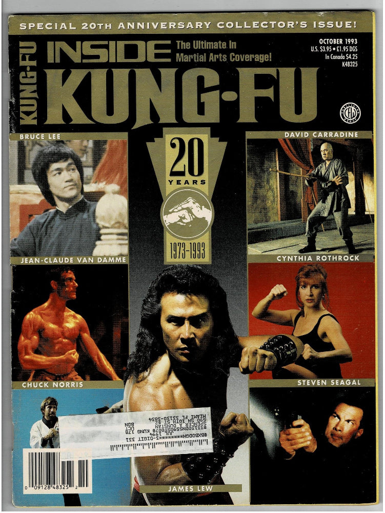 Inside Kung Fu 20th Anniversary Oct 1993.