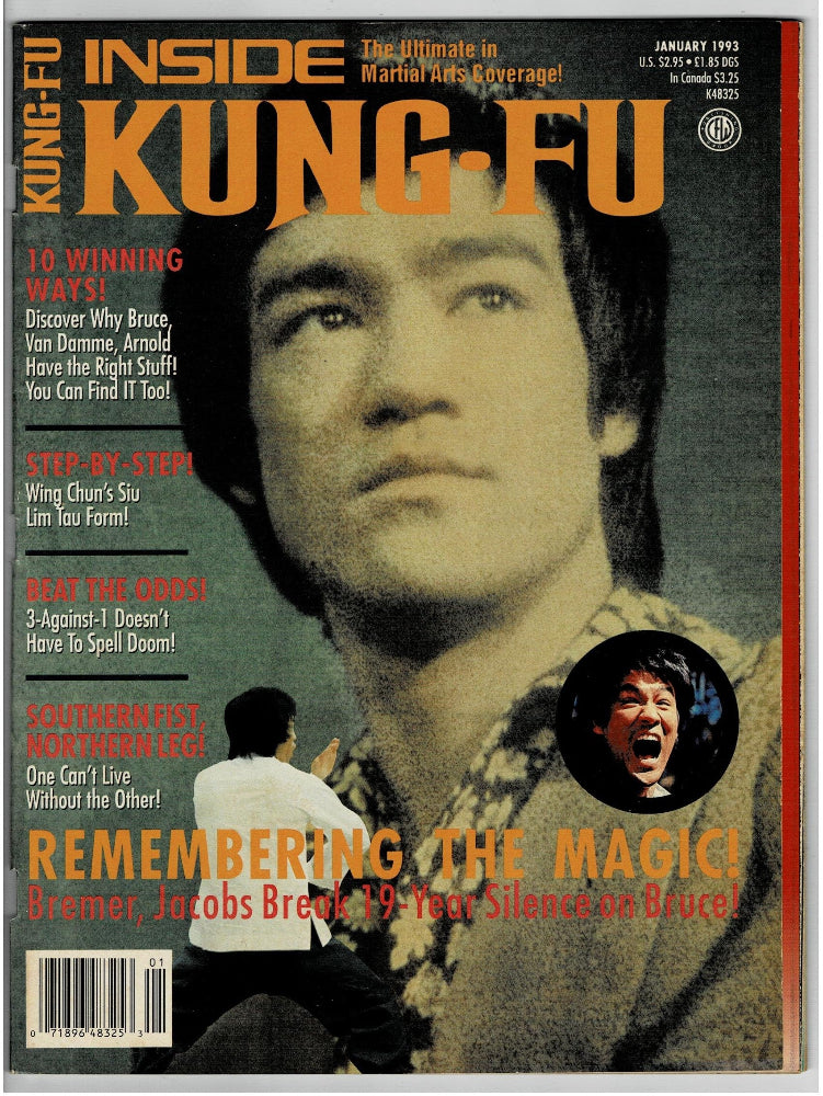 Inside Kung Fu Bruce Lee Bremer Jan 1993.