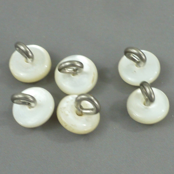 15L Pin Shank Diminutive MOP Shell Buttons