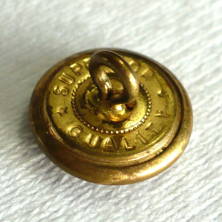 25L Brass Lyre Superior Shank Button