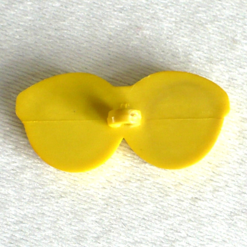 56L Yellow Sunglasses Button