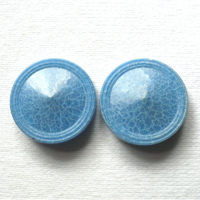 44L Blue Casein Shank Buttons