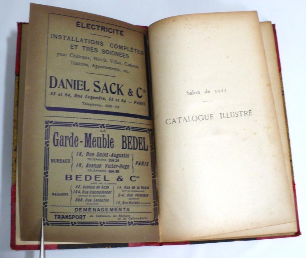 Salon de 1911 Catalogue Illustré de Peinture & Sculpture French Edition.