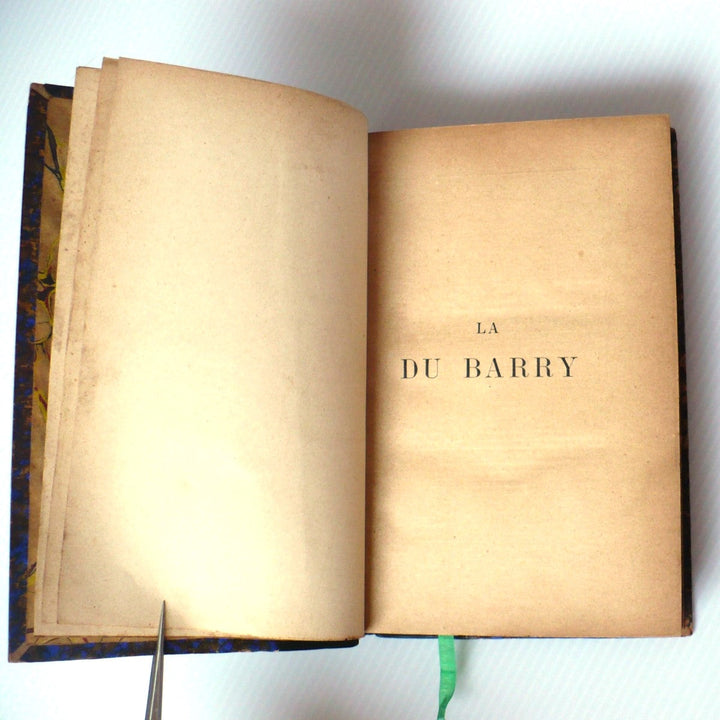 La Du Barry by Edmond et Jules de Goncourt 1902 French Edition.