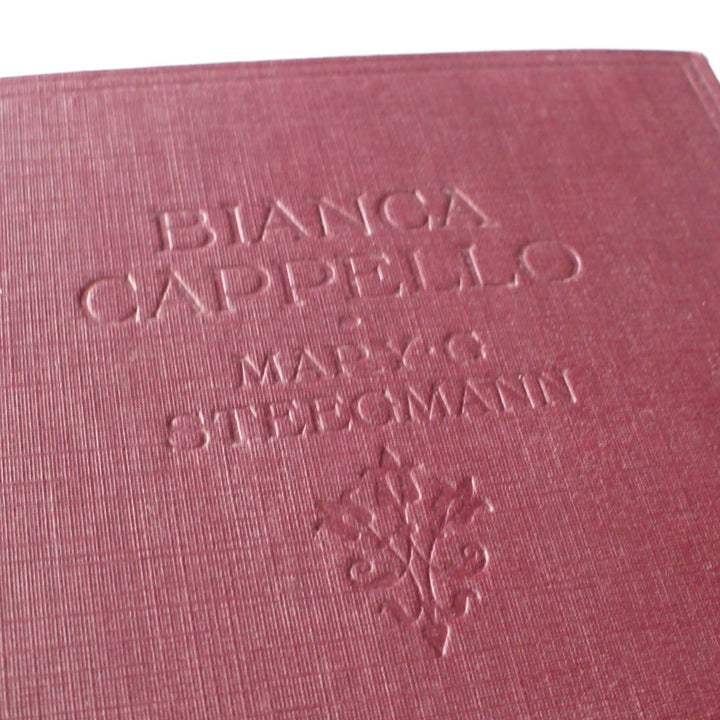 Bianca Cappello by Mary G. Steegmann 1913 First Edition.