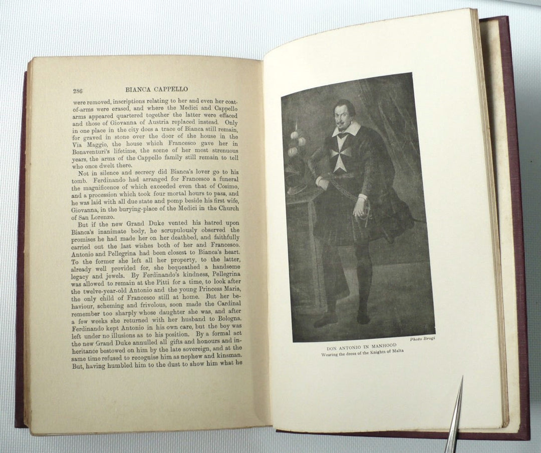 Bianca Cappello by Mary G. Steegmann 1913 First Edition.