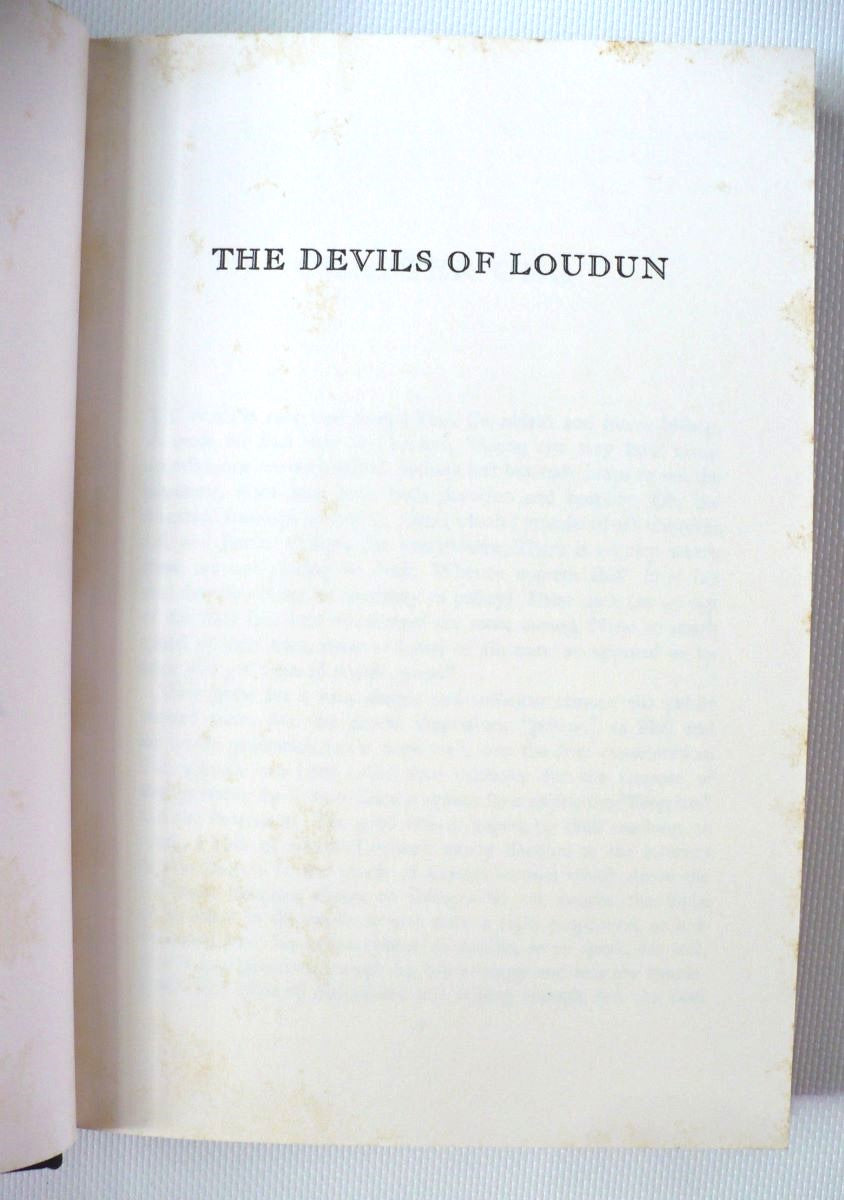 The Devils of Loudun by Aldous Huxley 1996.