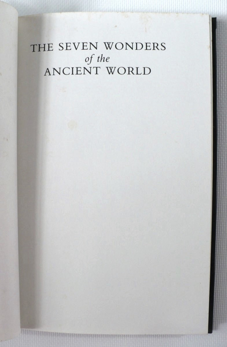 The Seven Wonders of the Ancient World by Clayton Price 1989 Hardcover