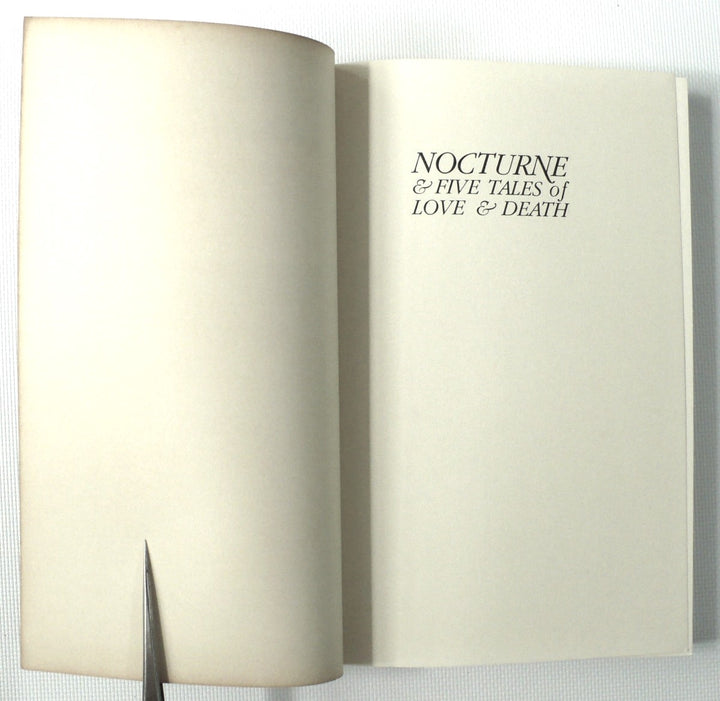 Nocturne and Five Tales of Love and Death by Gabriele D'Annunzio 1988