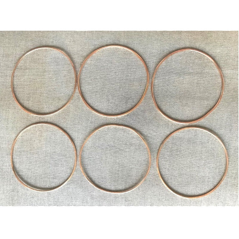 1970 18k Rose Gold Bracelets