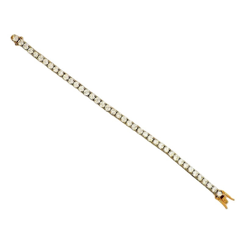 1980 White Sapphire Bracelet