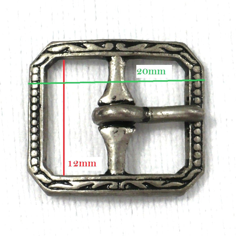 1920s Art Nouveau Enamel Buckle Fits 12mm Insertion