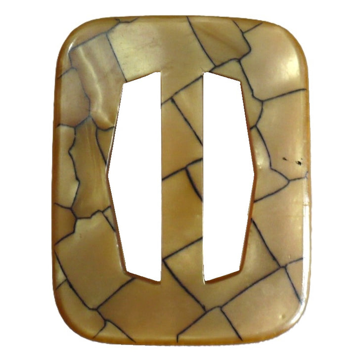 1940s Celluloid Slide Buckle Fits 25mm Insertion